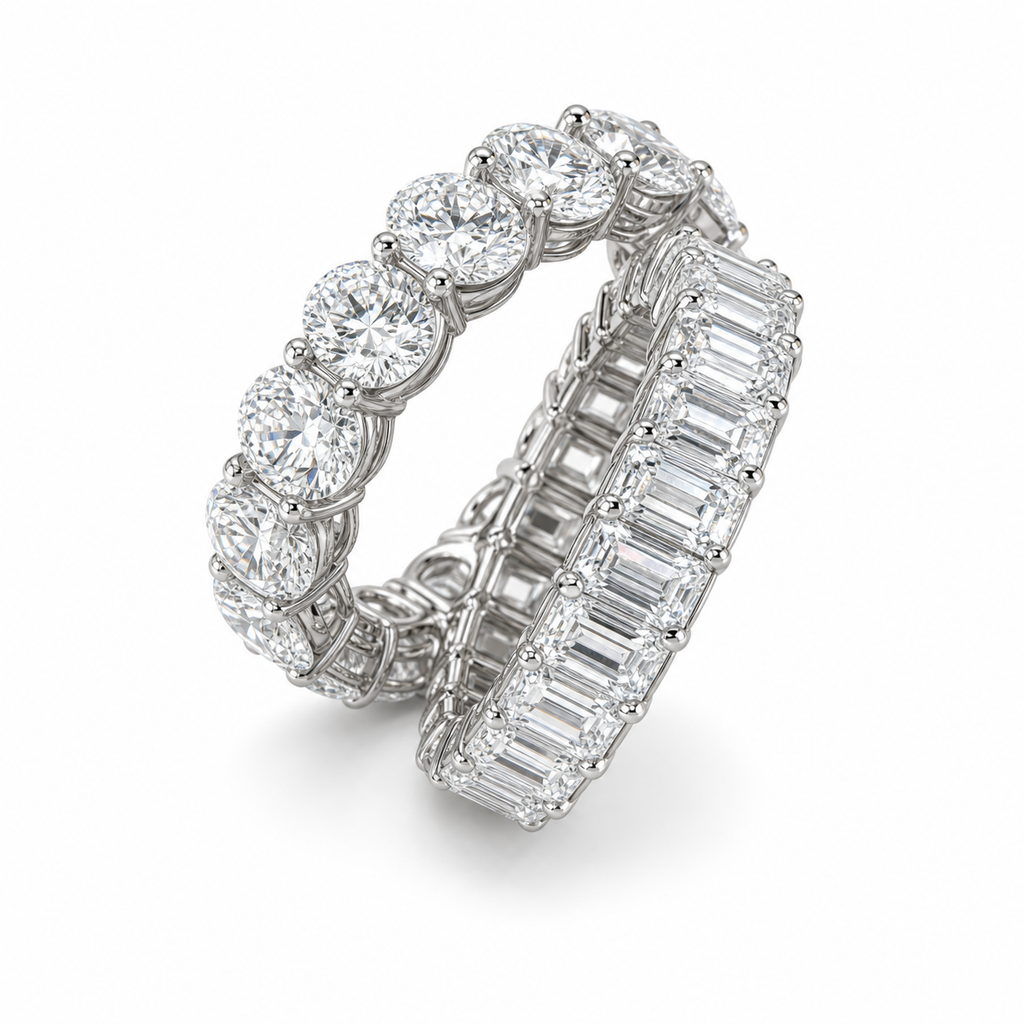 Classic Oval Stacking Band Ring · 925 Silver