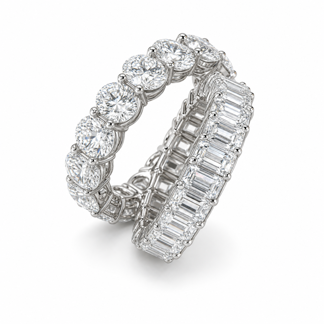 Classic Oval Stacking Band Ring · 925 Silver