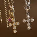 Bubble Cross Pendant · Universal Clasp