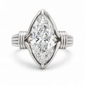 7-Carat Marquise Trendy Ring · 925 Silver