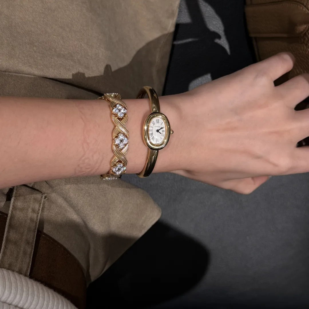 Heritage Twist Crossover Bracelet · Two-Tone