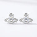 Dazzling Orb Stud Earrings | Iconic High-Fashion Glamour