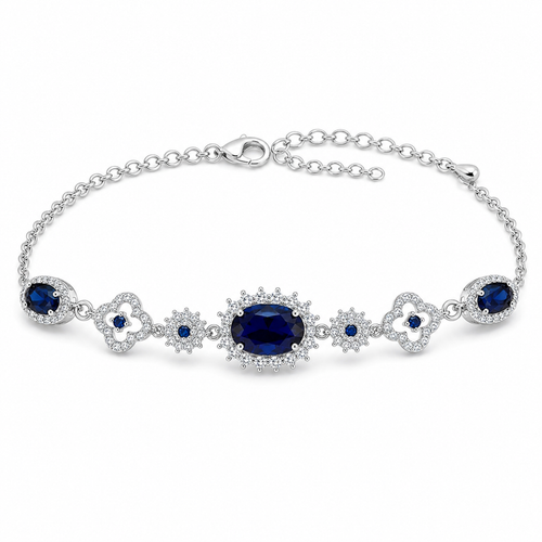 sapphire jewelry Blue Gemstone Bracelet