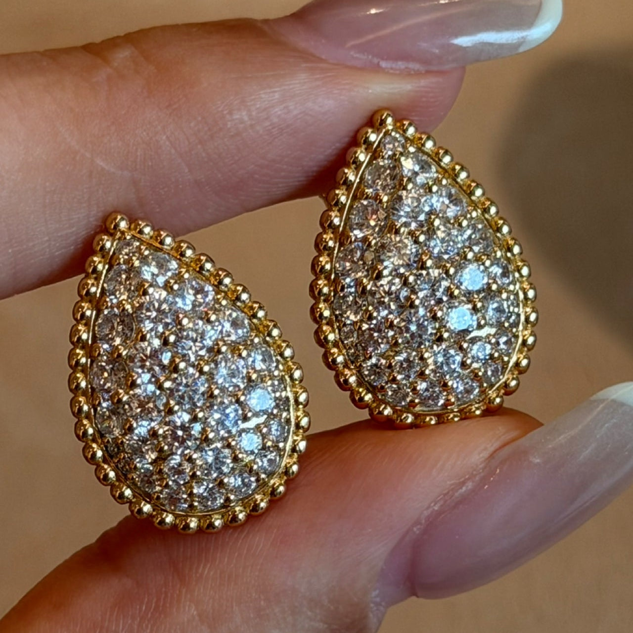 Classic Large Waterdrop Earrings · 925 Silver