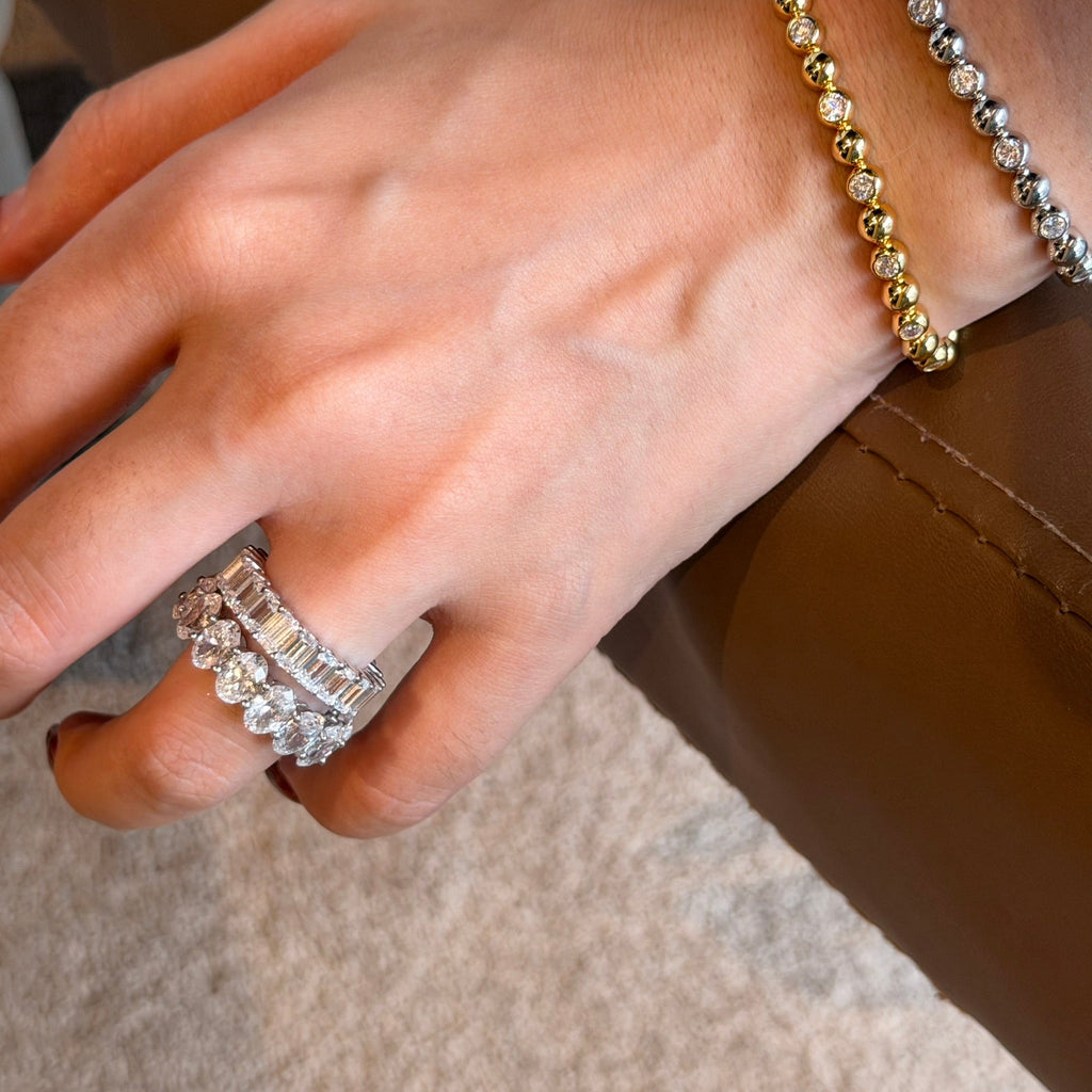 Classic Oval Stacking Band Ring · 925 Silver